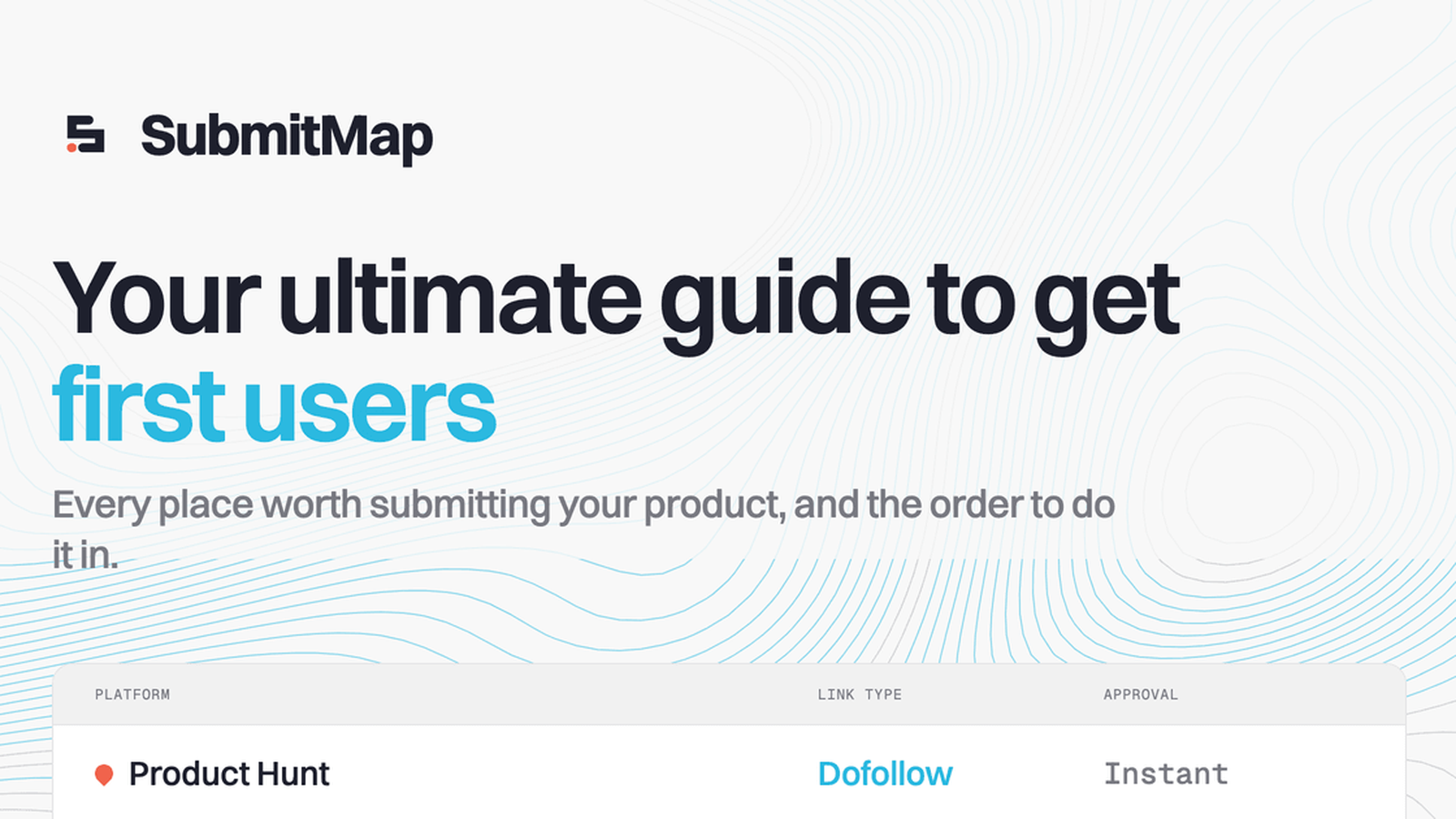 SubmitMap screenshot 1