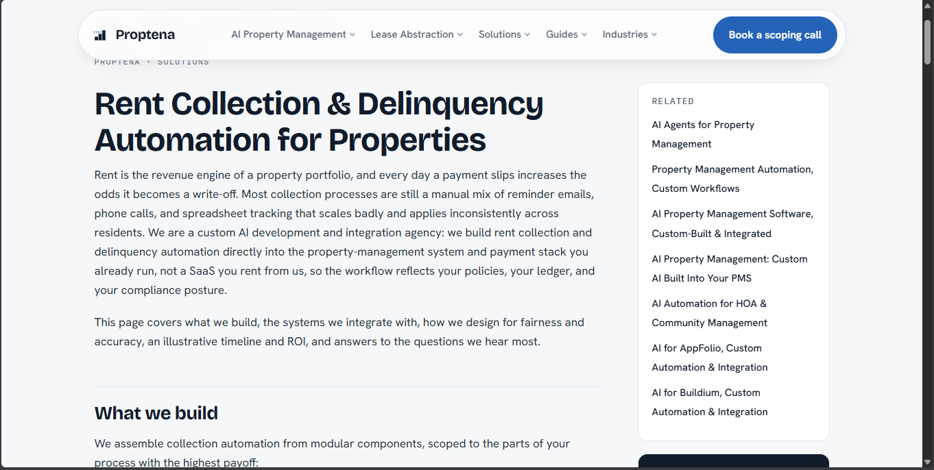 Proptena screenshot 1