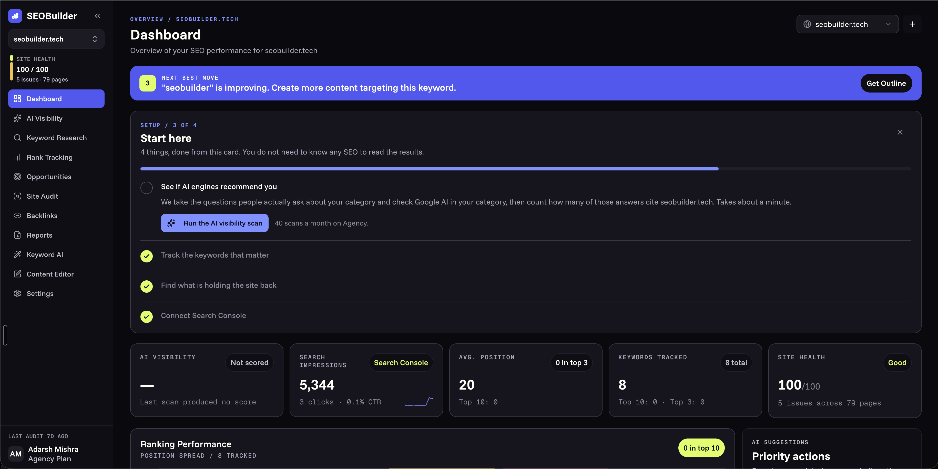 SEOBuilder screenshot 2