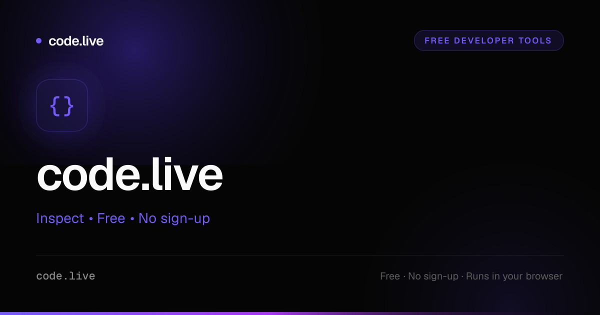 code.live screenshot 1