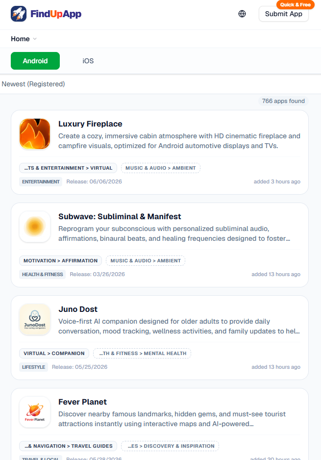 FindUpApp screenshot 3